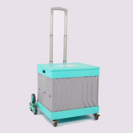 Jq Caster 75mm TPR Wheel Medical Handcart Caster with Double Brake