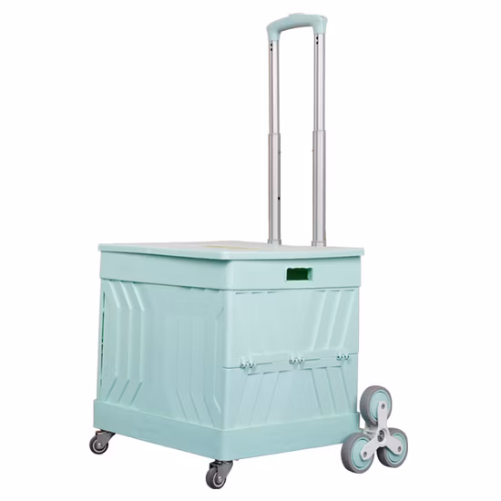Jq Caster 75mm TPR Wheel Medical Handcart Caster with Double Brake