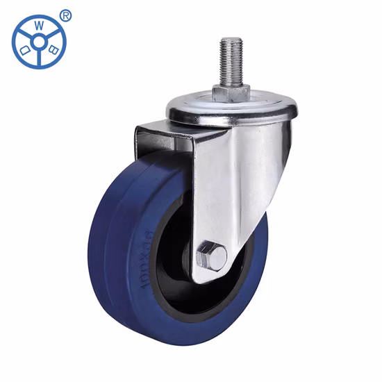 산업용 유럽 청색 중형 탄성 고무 롤러