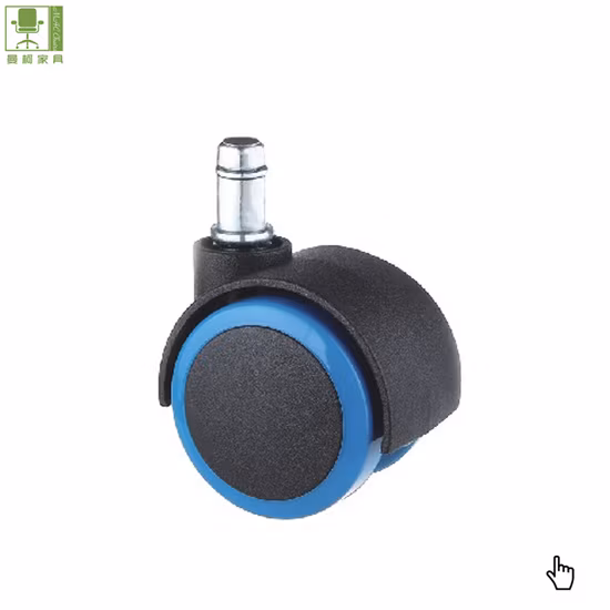 PU 고무 사무실 의자 캐스터, 실리콘 가구 캐스터