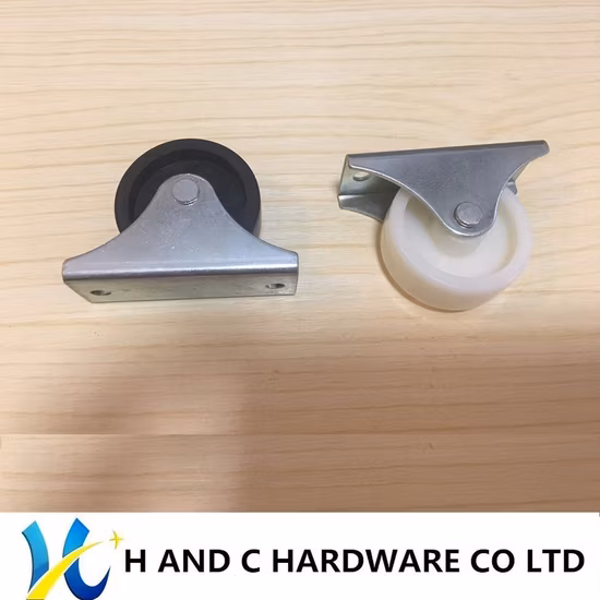 가구 철물 박스 캐스터, 플라스틱 캐스터, PP 캐스터, 단일 휠 캐스터